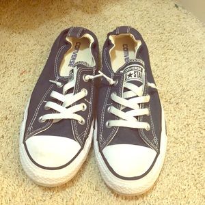Navy shoreline converse Sz 9